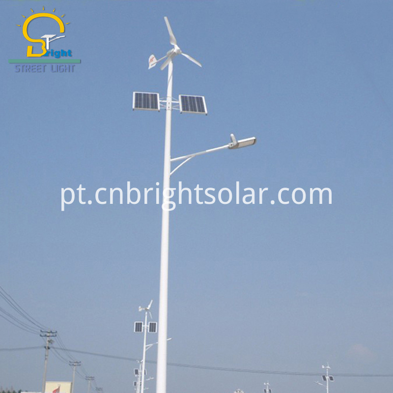 Luz de rua solar híbrida do vento solar 60W Solar Wind Hybrid Solar Street Light 60W